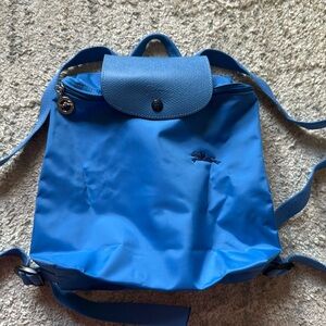 Longchamp Le Pliage backpack in blue